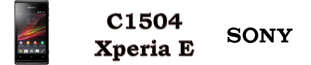 XPERIA E C1504 C1505