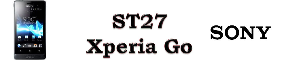 ST27 XPERIA GO