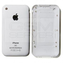 TAPA PLASTICA APPLE IPHONE 3GA/ 3GS 8 GB BLANCA