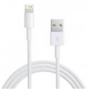 CABLE USB IPHONE 5G/ 5S/ 5C IPAD CALIDAD ORIGINAL BLANCO