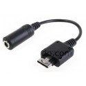 Cable Convertidor LG 3.5 mm - KP500KU990/F2500/HB620T KC550/KC910/KC950/KE770 Shine/KE810/KE820/KE850 Prada/KE970/KF300/KF510 KF600/Venus/KF700/KF750 Secret/KF900/KG90/ KG98/KG275/KG280/KG290 KG300/KG320/KG330/KG350 KG810/KM380/KS10/KS20 KU990/KP100/KE990