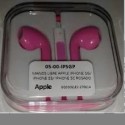 MANOS LIBRE APPLE IPHONE ROSADO CON CONTROL