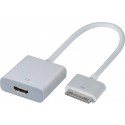 Cable Adaptador HDMI Apple iPAD/ iPAD 2/ iPad 3/ iPhone 4G/ iPhone 4S