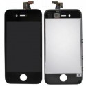 LCD NEGRA APPLE IPHONE 4G COMPLETA CALIDAD ORIGINAL