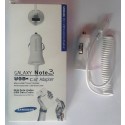 CARGADOR CARRO ORIGINAL SAMSUNG GALAXY NOTE 3 N9000 SM-G900 BLANCO