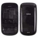CARATULA NOKIA ASHA 200 NEGRA