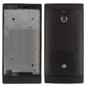 CARATULA SONY XPERIA P LT22 NEGRA