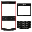Caratula Nokia X2-01 Roja-Negro