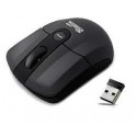 MOUSE OPTICO INALAMBRICO NEGRO KLIPX MINI 1600 DPI KMO-330B
