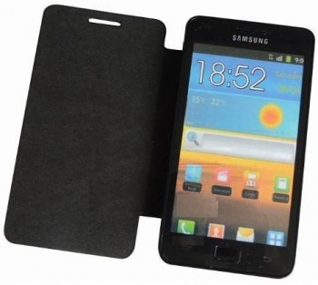 ESTUCHE FLIP COVER SAMSUNG GALAXY S II I9100 NEGRO