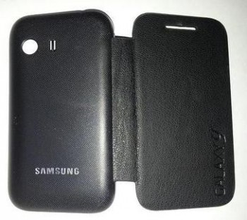 ESTUCHE FLIP COVER SAMSUNG S5360 GALAXY YOUNG NEGRO