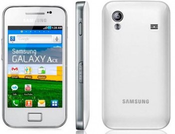 ESTUCHE FLIP COVER SAMSUNG S5830 GALAXY ACE BLANCO
