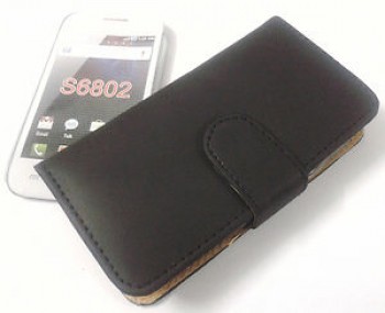 ESTUCHE FLIP COVER SAMSUNG GALAXY ACE DUOS S6802 NEGRO