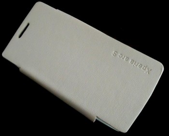 ESTUCHE FLIP COVER SONY ERICSSON XPERIA ARC LT15/ ARC S LT18 BLANCO
