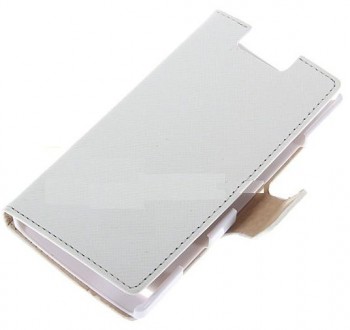 ESTUCHE FLIP COVER SONY XPERIA S LT26 BLANCO