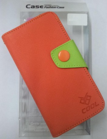 ESTUCHE CARTERA SAMSUNG GALAXY S3 I9300 NARANJA/VERDE