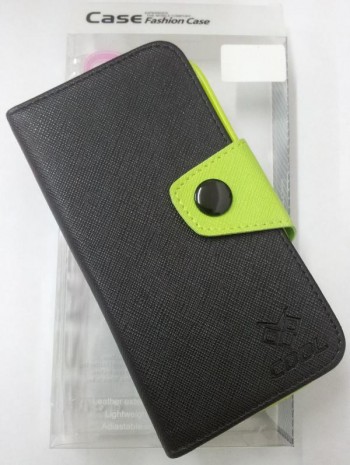 ESTUCHE CARTERA SAMSUNG GALAXY ACE S5830 NEGRO/VERDE