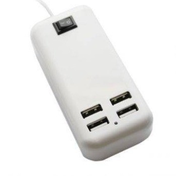 MULTICARGADOR USB 4 PUERTOS