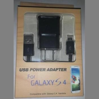CARGADOR USB SAMSUNG 2 AMP ETA0U60JBE I9300 I9100 I9500 NEGRO