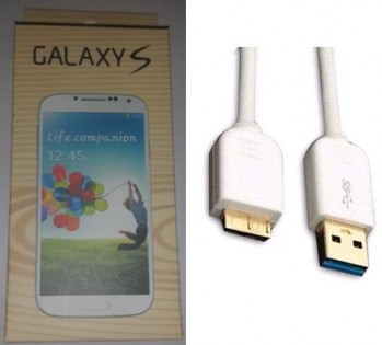 CABLE USB SAMSUNG GALAXY NOTE 3 N9000/ GALAXY S5 I9600 SM-G900  ORIGINAL