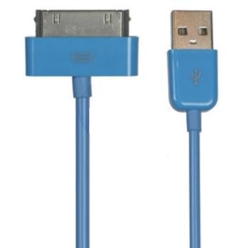 CABLE DATOS IPHONE 2G IPHONE 3G AZUL
