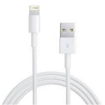 CABLE USB IPHONE 5G/ 5S/ 5C IPAD CALIDAD ORIGINAL BLANCO