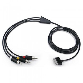 Cable Adaptador RCA Samsung Galaxy TAB 7.0 P1000/Galaxy TAB 10.1 P7500/Galaxy TAB 7.0 Plus P6200/Galaxy TAB 8.9 P7300