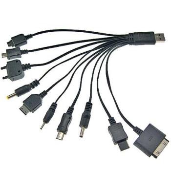 CABLE USB 10 EN 1 6101/ V8/ V3/ F250/ W580