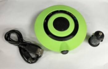 SPEAKER BLUETOOTH CON GRABADORA VERDE