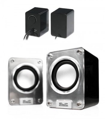 PARLANTES KLIPX STEREO 2.0 4W ALIMENTACION USB 3.5 MM KES-210