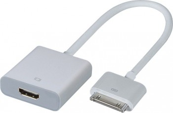 Cable Adaptador HDMI Apple iPAD/ iPAD 2/ iPad 3/ iPhone 4G/ iPhone 4S