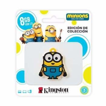 LLAVE MAYA KINGSTON 8GB DISEñO MINION