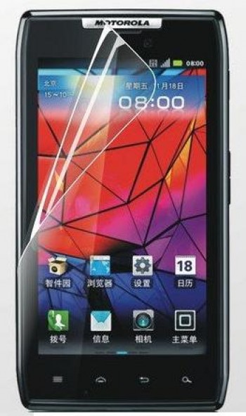 PROTECTOR PANTALLA MOTOROLA XT910 RAZR TRANSPARENTE