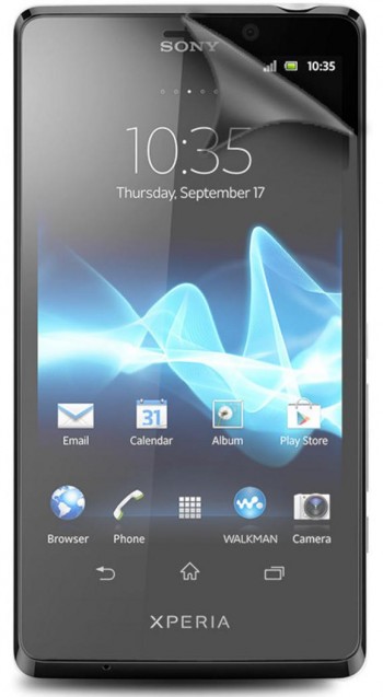 PROTECTOR PANTALLA SONY XPERIA T LT30 ANTIESPIA