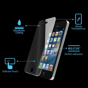 PROTECTOR PANTALLA CRISTAL GLASS APPLE IPHONE 5G/ IPHONE 5S/ IPHONE 5C
