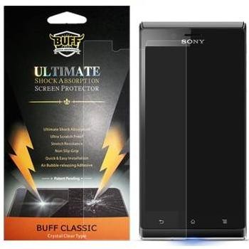 PROTECTOR PANTALLA ANTISHOCK BUFF SONY XPERIA J ST26A