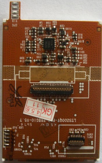 LCD Samsung D600