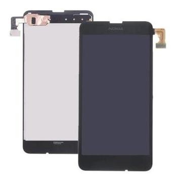 LCD COMPLETA NEGRA NOKIA LUMIA 630 CALIDAD ORIGINAL