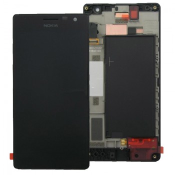 LCD COMPLETA NEGRA NOKIA LUMIA 730/ LUMIA 735