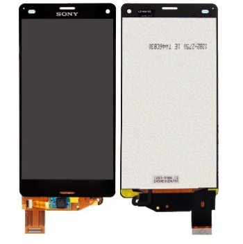 LCD COMPLETA SONY XPERIA Z3 COMPACT D5803/D5833 NEGRA SIN MARCO
