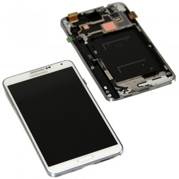 LCD COMPLETA BLANCA SAMSUNG GALAXY NOTE 3 LTE N9005