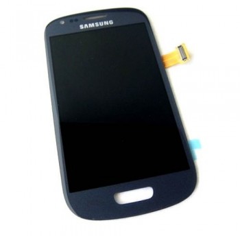 LCD COMPLETA SAMSUNG GALAXY S III MINI I8190 AZUL ORIGINAL