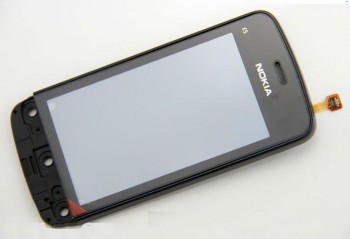 TACTIL NOKIA C5-03 CON MARCO NEGRA CALIDAD ORIGINAL