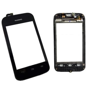 TACTIL HUAWEI ASCEND Y210 U8685D CALIDAD ORIGINAL NEGRA CON MARCO