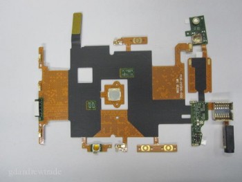 Flex Principal Camara/ Conector Audio/ Funcion Blackberry 9500/9530