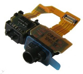 FLEX CONECTOR JACK AUDIO SONY XPERIA Z1 C6902 C6903 C6906 C6943 L39H