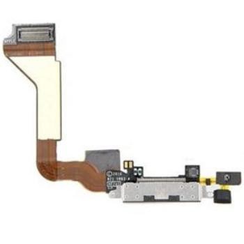 FLEX CARGA/ MICROFONO/ USB APPLE IPHONE 4G BLANCO