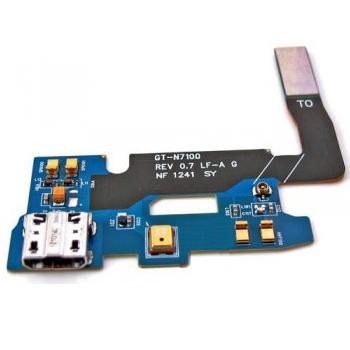 FLEX CARGA/ USB/ MICROFONO SAMSUNG GALAXY NOTE II N7100