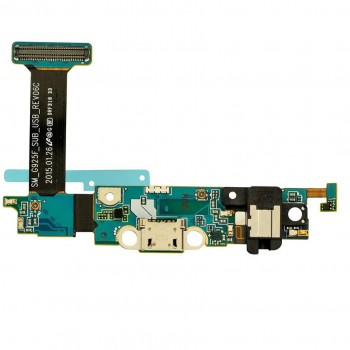 FLEX CARGA/ USB/ JACK AUDIO/ MICROFONO SAMSUNG GALAXY S6 EDGE SM-G925F