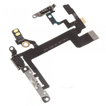 FLEX ENCENDIDO/ VOLUMEN/ MUTE/ MICROFONO APPLE IPHONE 5S
